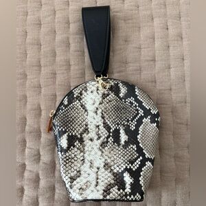 Cabi Serpent Mini Bag Snakeskin Print
